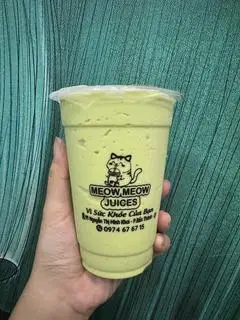 Hình ảnh Sinh tố Bơ Dừa Sáp