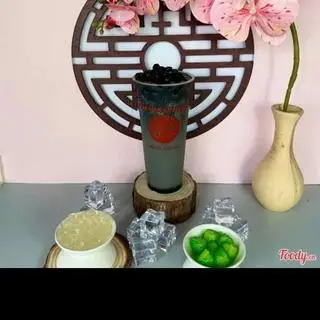 Hình ảnh sữa tươi trân châu than  tre 