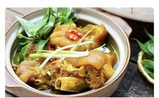 Hình ảnh Giò heo giả cầy'