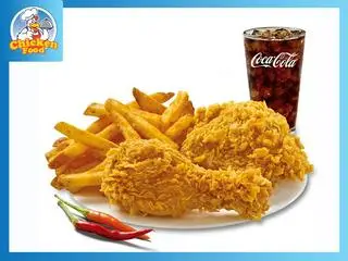 Hình ảnh Combo Đùi gà + khai +nước ngọt