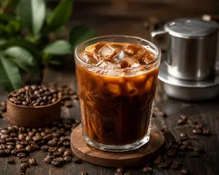 Hình ảnh cà phê đá