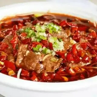 Hình ảnh Bò nấu cay - 水煮牛肉