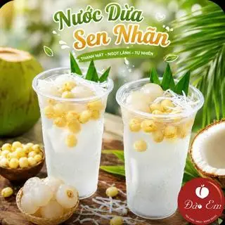 Hình ảnh Dừa Sen Nhãn Tươi