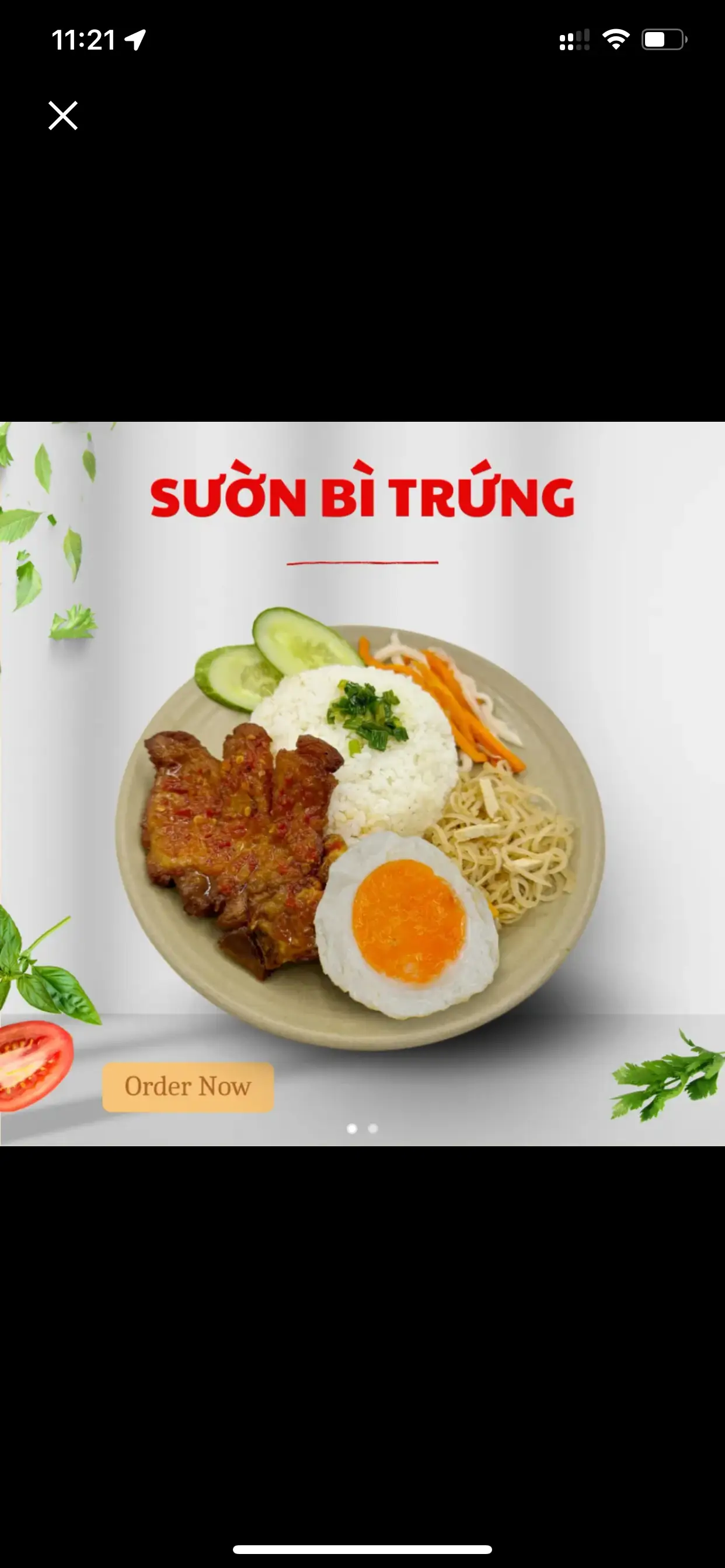 Hình ảnh Cơm sườn trứng