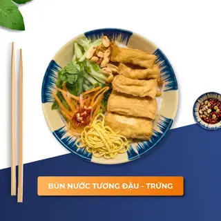 Hình ảnh BÚN NƯỚC TƯƠNG ĐẬU - TRỨNG