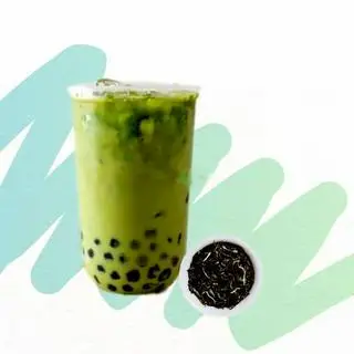 Hình ảnh Trà sữa Thái xanh