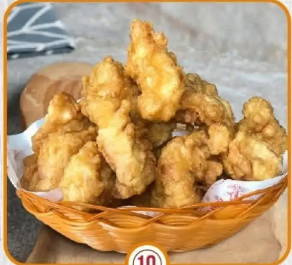 Hình ảnh Gà rán không xương nửa con