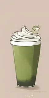 Hình ảnh Matcha kem muối