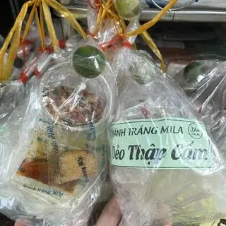 Hình ảnh bánh tráng phơi sương dẻo thập cẩm 