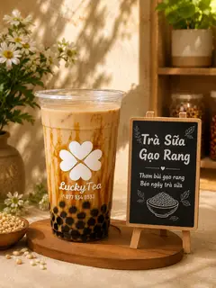 Hình ảnh Trà Sữa Gạo Rang