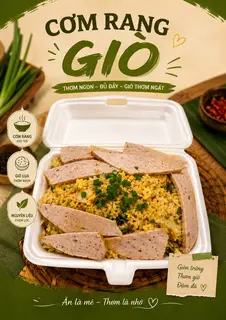Hình ảnh Cơm Rang Giò Chả 