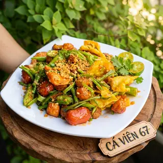 Hình ảnh Cá viên mắm tỏi nhỏ