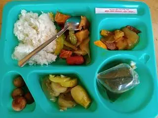 Hình ảnh Cơm thập cẩm chay