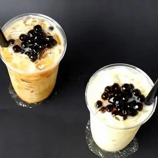 Hình ảnh Trà sữa matcha gạo rang