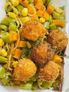 Hình ảnh mì trộn phomai