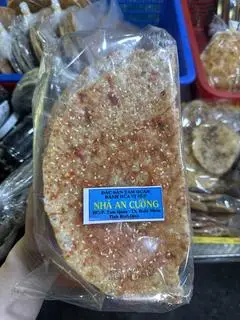 Hình ảnh Bánh tráng dừa vị tép