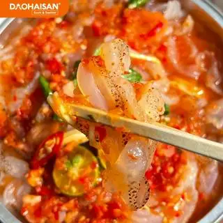 Hình ảnh Thân sứa sốt thái size nhỏ