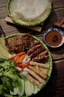 Hình ảnh Mẹt nem nướng 3 người