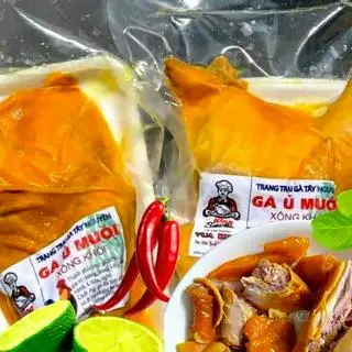 Hình ảnh Gà Ủ Muối Hoa Tiêu Nửa Con Hút Chân Không - Combo 2vỉ