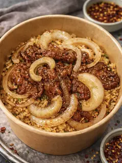 Hình ảnh Cơm bò xào 