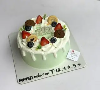 Hình ảnh Bánh Kute Xanh Size 15 