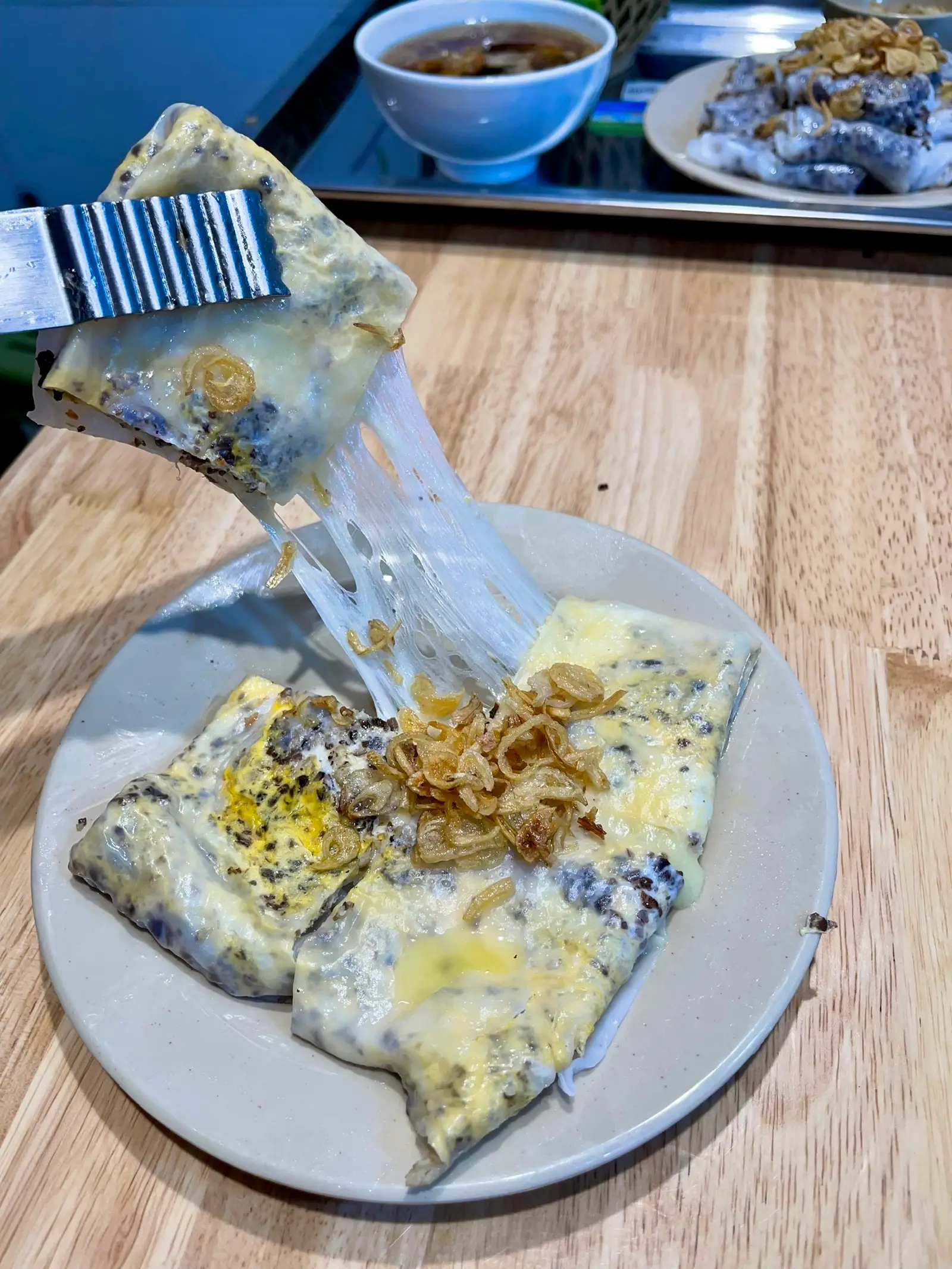 Hình ảnh Bánh cuốn phomai trứng
