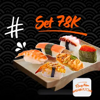Hình ảnh Set menu nigiri - 6 viên