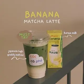 Hình ảnh Matcha sữa chuối