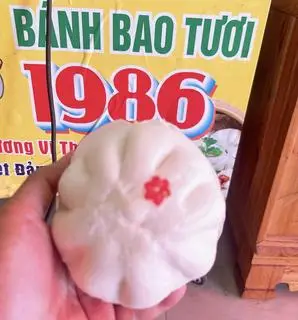 Hình ảnh bánh bao tươi chay nấm 