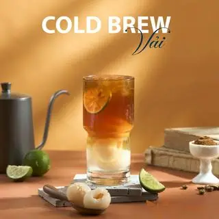 Hình ảnh Cold Brew Vải (size L)