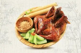 Hình ảnh GÀ NƯỚNG CƠM LAM