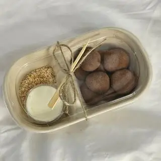 Hình ảnh Bánh mochi chấm kem vị cacao