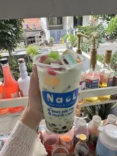 Hình ảnh Trà sữa bạc hà full topping