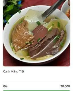Hình ảnh Canh măng tiết