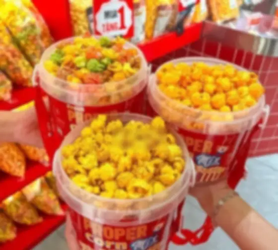 Hình ảnh Bỏng tươi hộp Cinema phiên bản VHDG - Mix vị