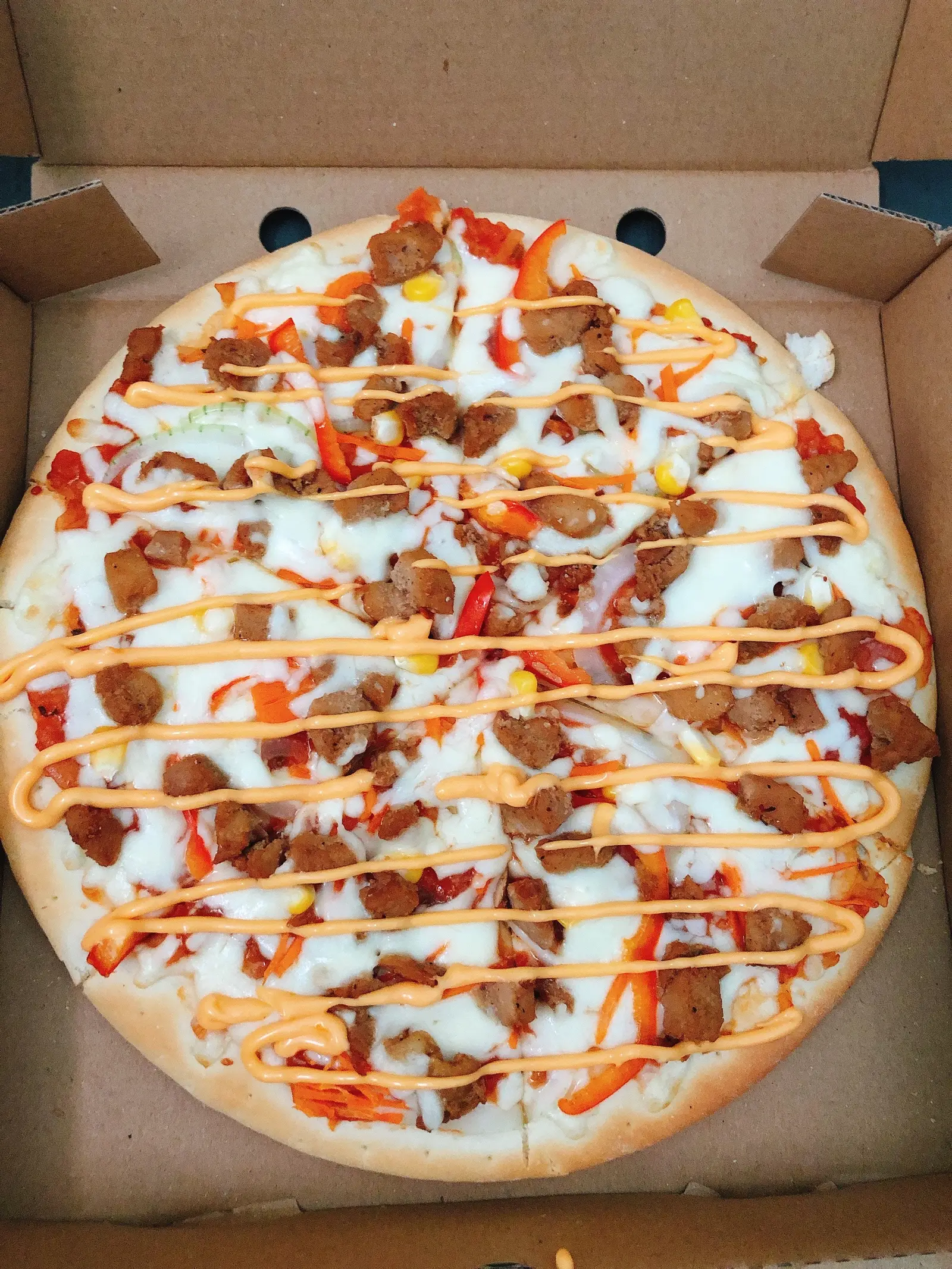 Hình ảnh Pizza gà nướng (16cm)