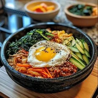 Hình ảnh Cơm Trộn Bò + Trứng Sốt LeeWon