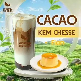 Hình ảnh Cacao kem cheese flan