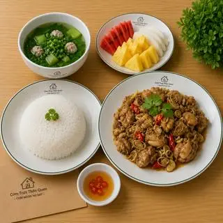 Hình ảnh Cơm gà kho sả ớt