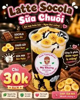Hình ảnh late chuối 