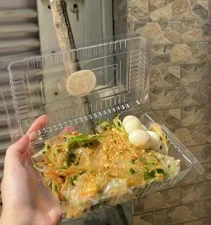 Hình ảnh Bánh tráng mỡ hành