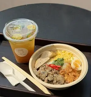 Hình ảnh Combo Bánh Đúc Chả Trứng + Lục Trà Cốt Tắc