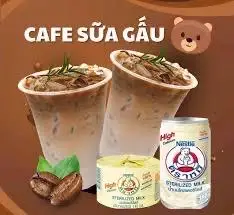 Hình ảnh Cà Phê Sữa Gấu 