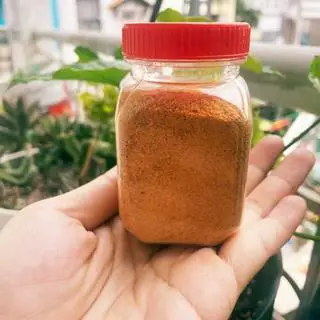 Hình ảnh Muối nhuyễn 100gr vị cay ( chay mặn đều dùng được)
