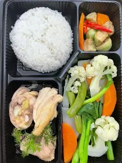 Hình ảnh Cơm gà rang gừng