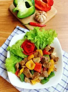 Hình ảnh Cơm bò lúc lắc