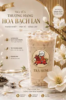 Hình ảnh TRÀ SỮA HOA BẠCH LAN 