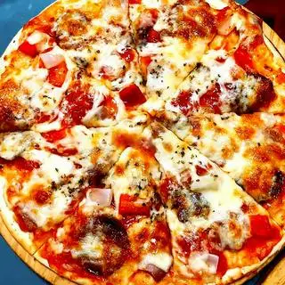 Hình ảnh Pizza Salami Thịt Jambong hun khói-Meat Love(M)
