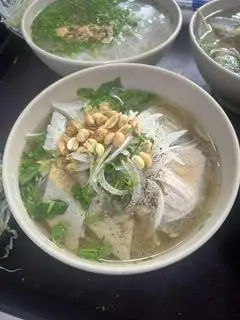 Hình ảnh Bún chả cá chiên + lườn cá + Trứng cá