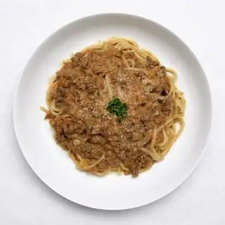 Hình ảnh Mì Ý bò bằm sốt kem cà chua